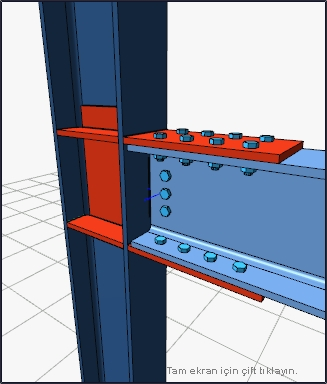 Defining a Flange Plate Connection