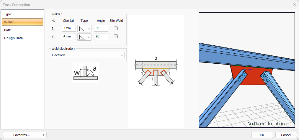 Defining a Truss Connection