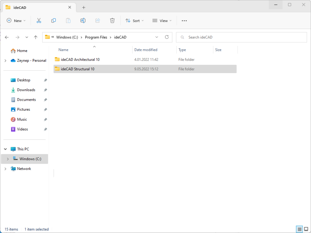 When I get a select report, I get the message “Encountered a sharing