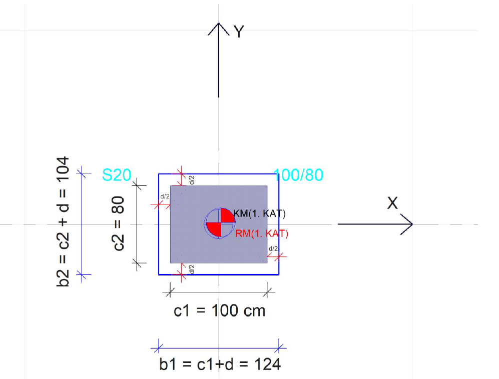 Punching Shear Check Example 1