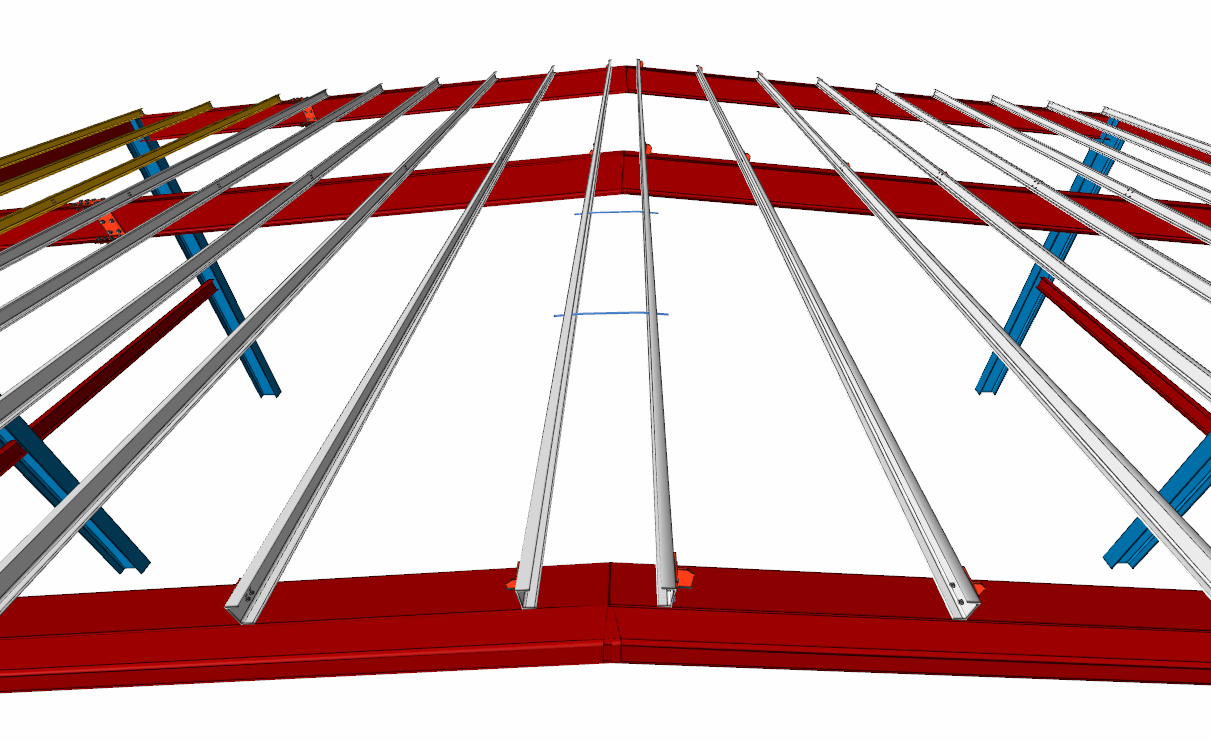 Creating a Sagrod for Roof Purlins