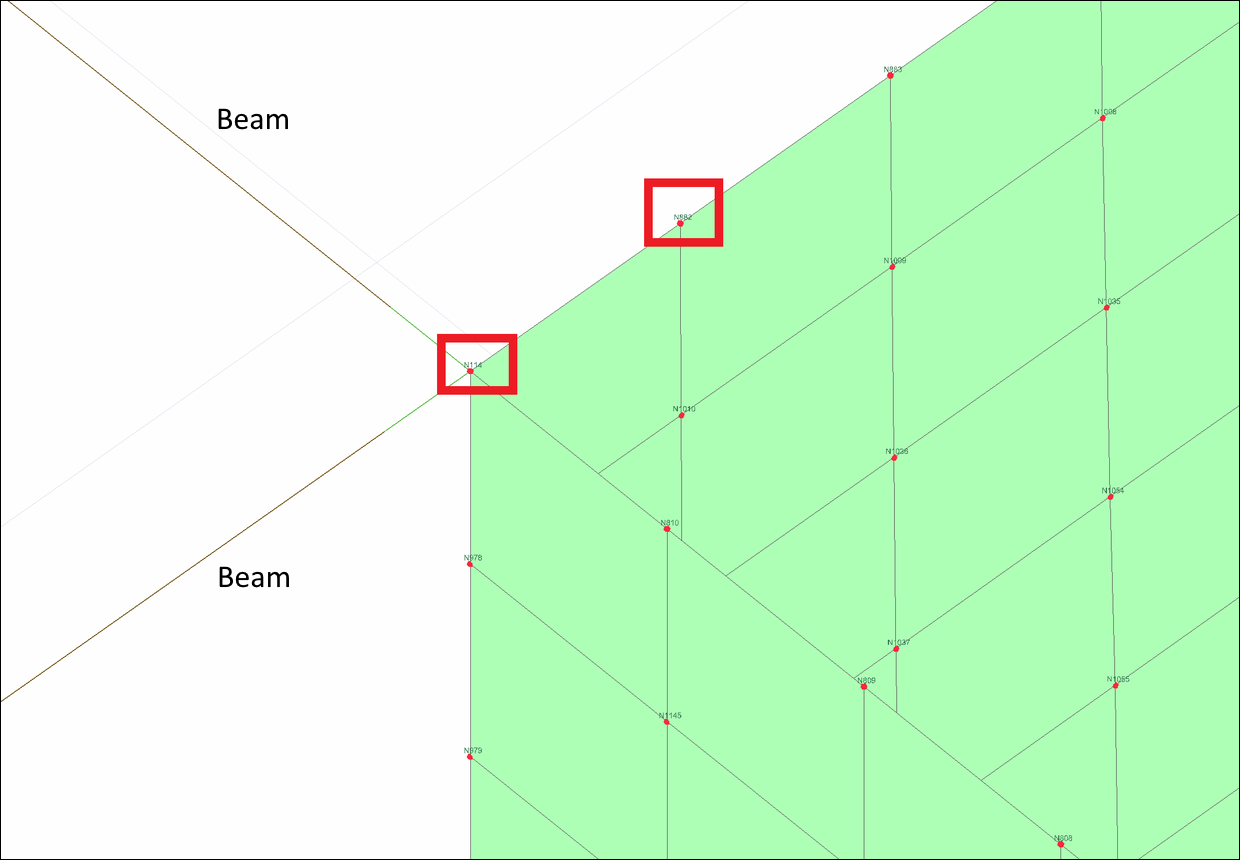 Concrete Rigid Diaphragm Analysis Model