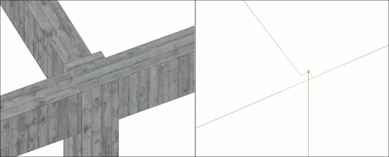 Concrete Rigid Diaphragm Analysis Model