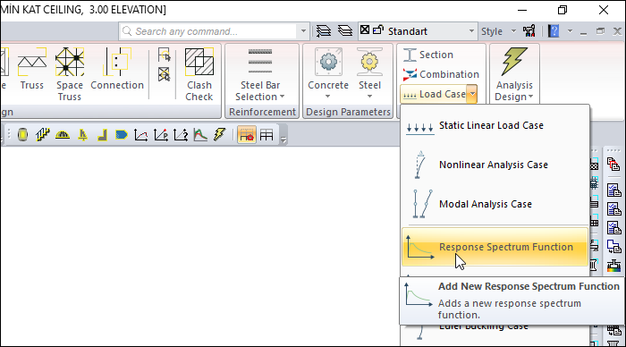 Response Spectrum Function